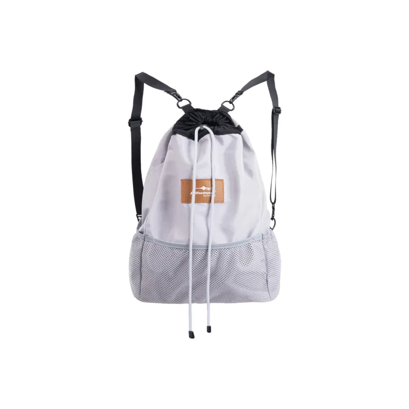 KILLWINNER Polyester Backpack Medium Size Unisex Black/Gray-12