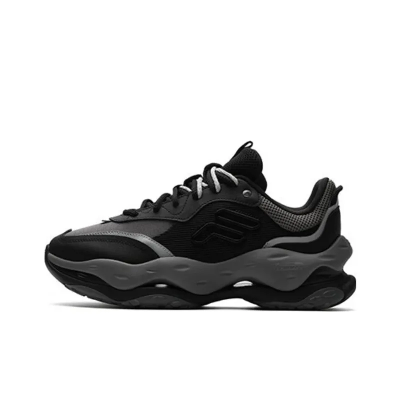 FILA FUSION Cheese Sneakers 'Black'-0