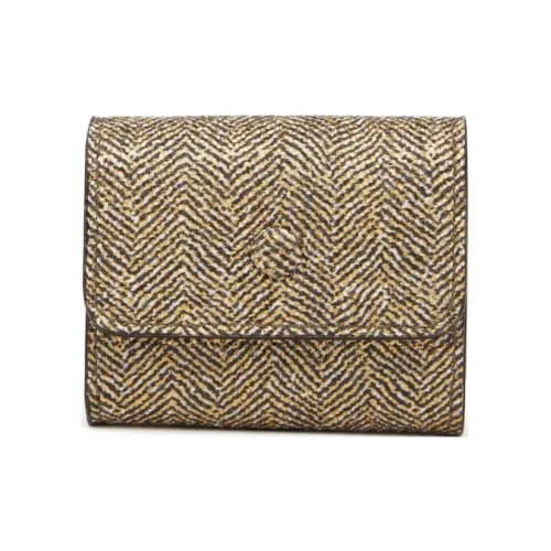 Maison Margiela Goatskin Earphone Case Men's Gold/Black/Beige