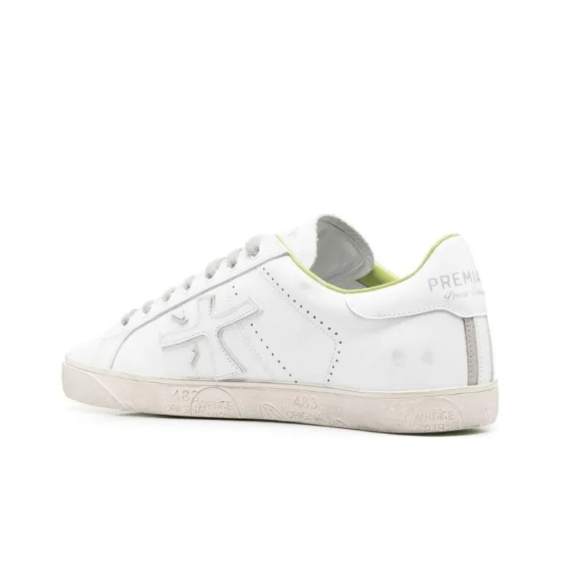 PREMIATA Steven Low-Top Skateboard Shoes Men's White-3