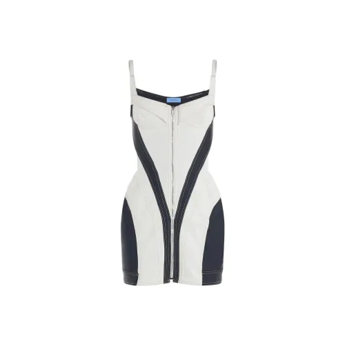 Mugler Slip Dresses Women's White