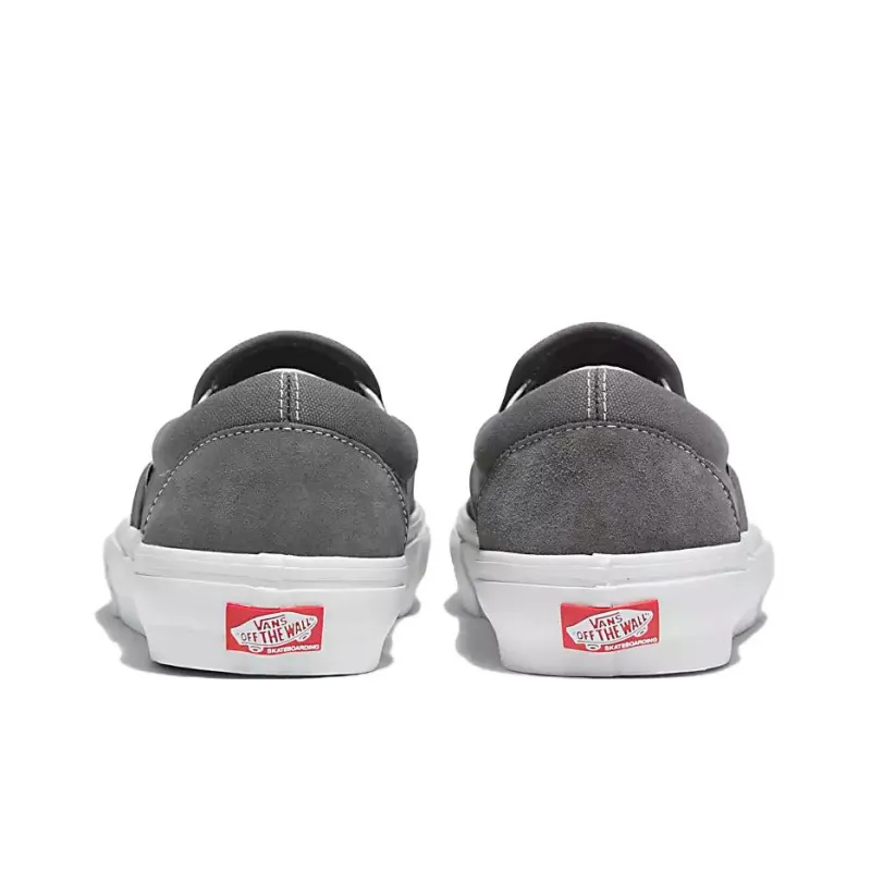 Vans Skate Slip On Pewter True 'White Grey'-2