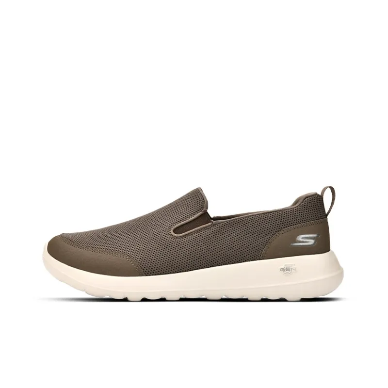 Skechers GO WALK Ma Breathable And Lightweight Low Top Casual Shoes Men's Brown-0