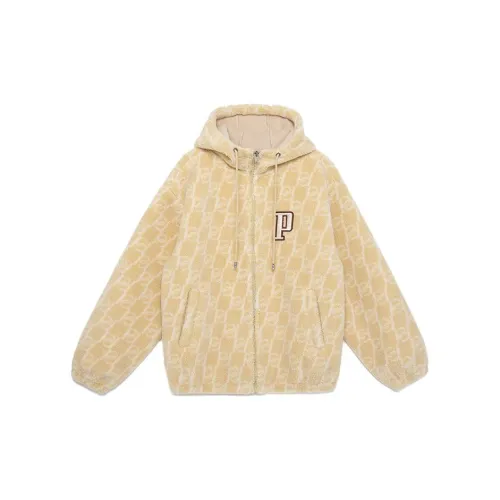 Palladium Jackets Men Brown Base Sand White Monogram