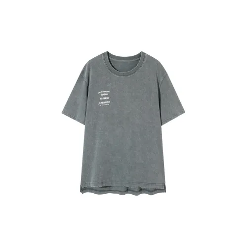 Ouyang T-Shirts Women's Washed Gray