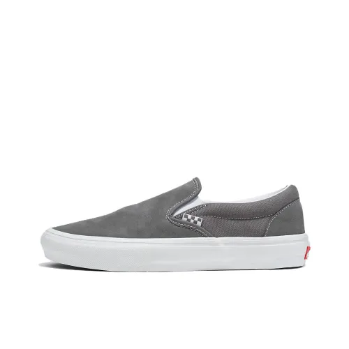 Vans Skate Slip-On 'Grey/White' Sneakers