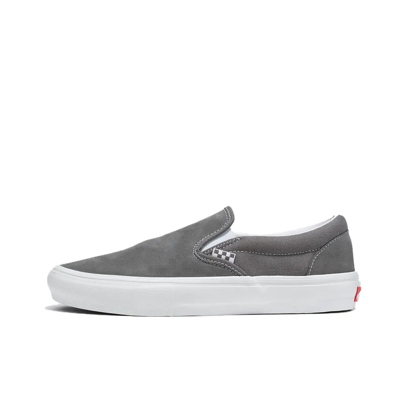 Vans Skate Slip On Pewter True 'White Grey'-0