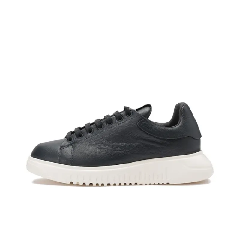 EMPORIO ARMANI Low Top Casual Shoes Men's Navy-0