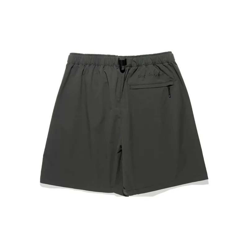 Doe X Goldwin × DOE SS23 Co-branded Series Casual Shorts Unisex Black-1