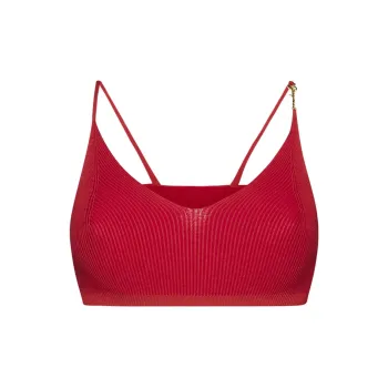 Jacquemus Le Bandeau Pralu Crop Top