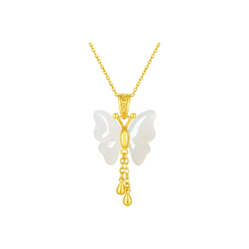ZHOU LIU FU Pendants White Jade Women's-2