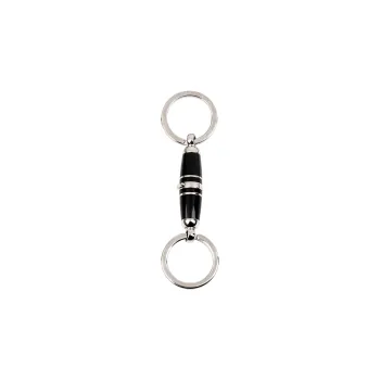 MONTBLANC Metal Keychains Men's Black