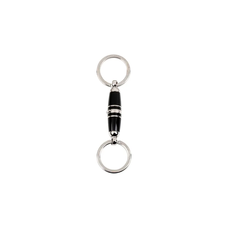 MONTBLANC Metal Keychains Men's Black-0