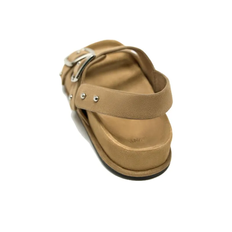 ZARA Beach Sandals Women's Sandy Brown-4