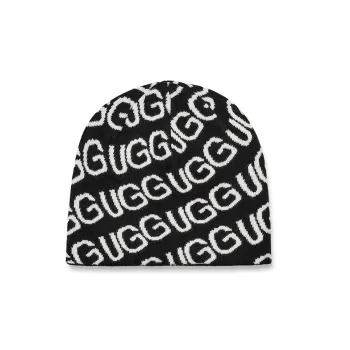 UGG Acrylic Beanies Men's Black