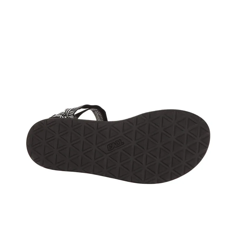 Teva Original Universal Beach Sandals Women's Black White-4