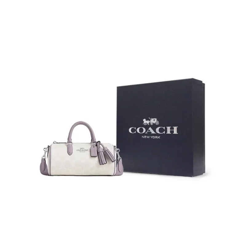 Coach Outlet Lacey Crossbody in Signature Canvas   White   One Size-10