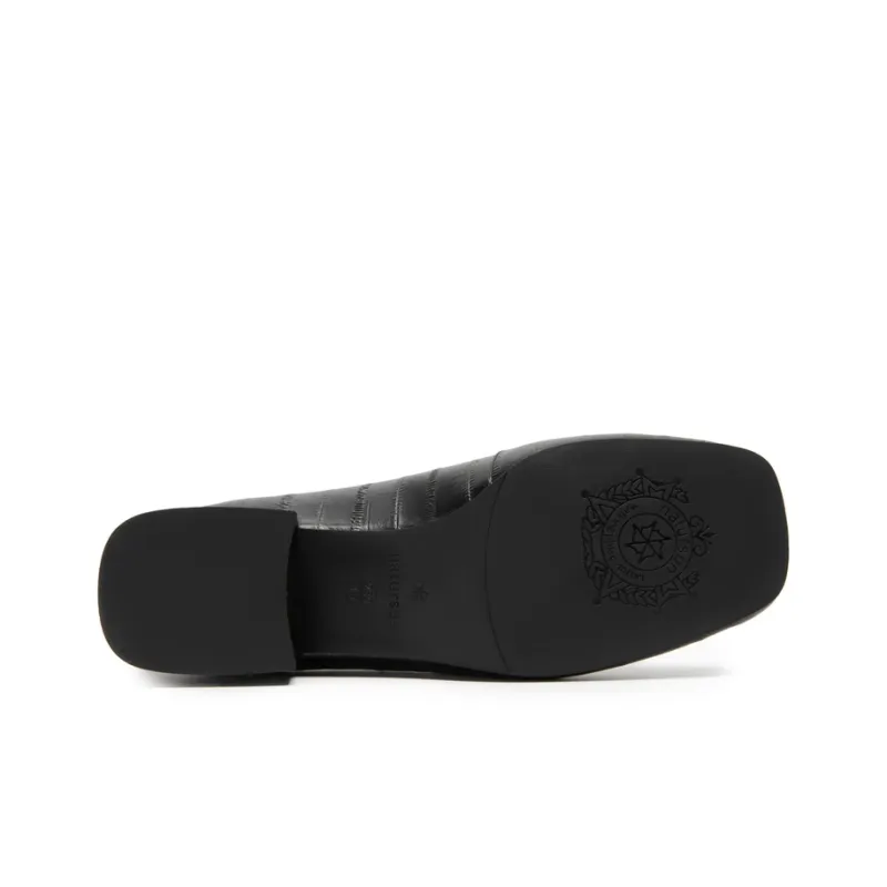 NATURSUN Loafers Women's Low Top Black/Silver-5