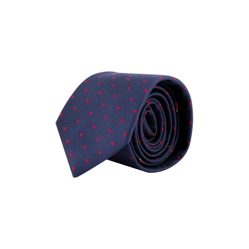 HERMES Dynamic Share Ties Men Blue/Red-1