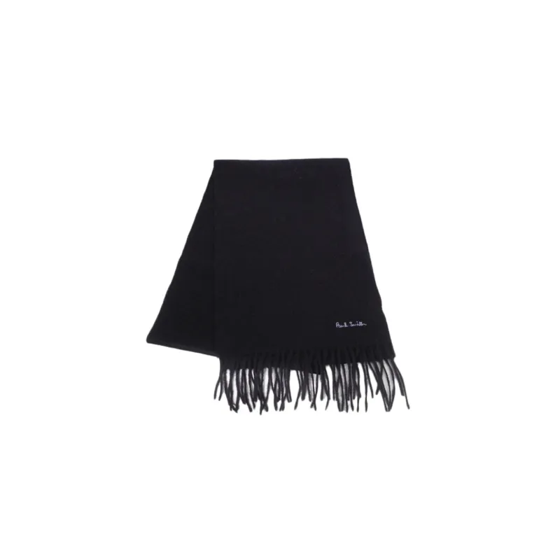 Paul Smith Knit Scarves Men's Black-0