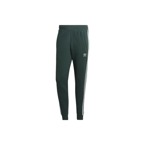 Adidas Originals 3-Stripes Knitted Sweatpants Men Mineral Green