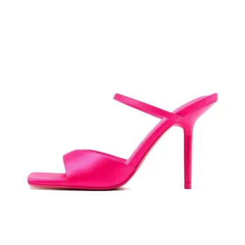 ZARA Strap Sandals Women's Peach Pink