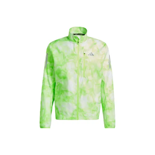 Adidas ALLOVER PRINT Jackets Men Bright Lemon