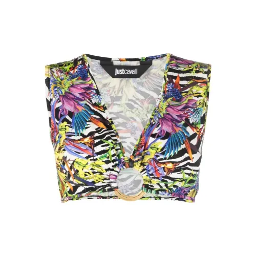 Just Cavalli Sleeveless Sports Shirts Women's Multicolor