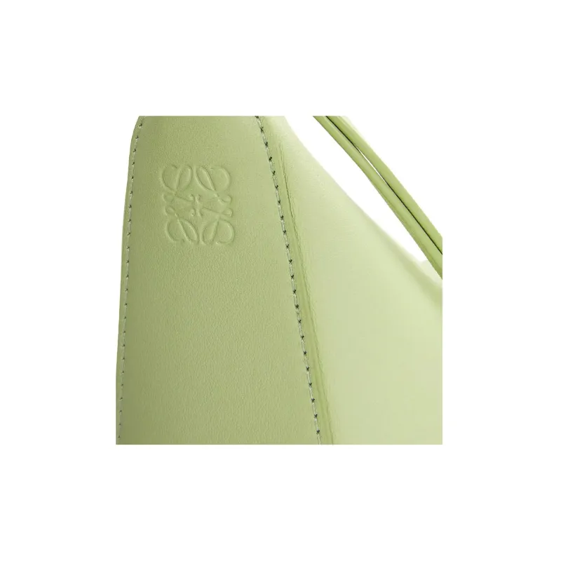 LOEWE Hammock Hobo Cow Leather Portable Crossbody Bag Shoulder Bag Women's Lime Green-7
