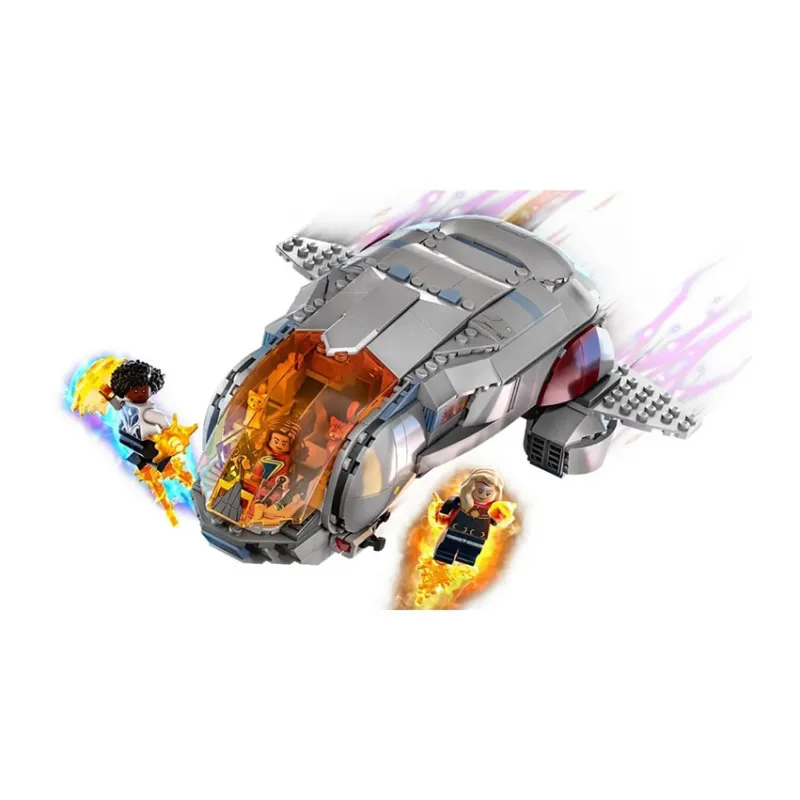 LEGO Super Hero Collection Marvel, Captain Marvel Hopti Spaceship Building Blocks 420pcs 76232-2