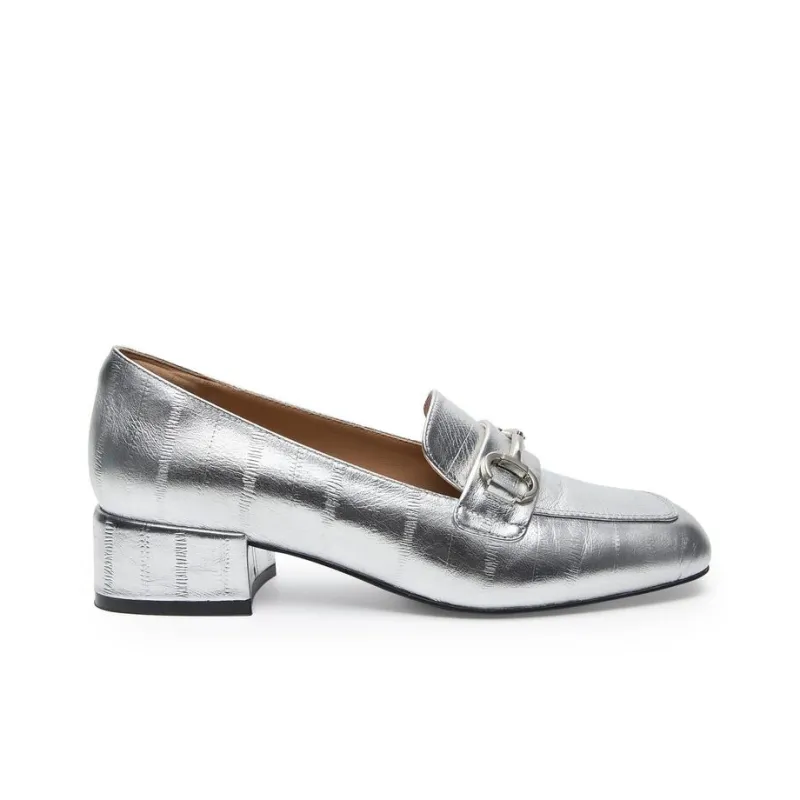 NATURSUN Loafers Women's Low Top Black/Silver-7