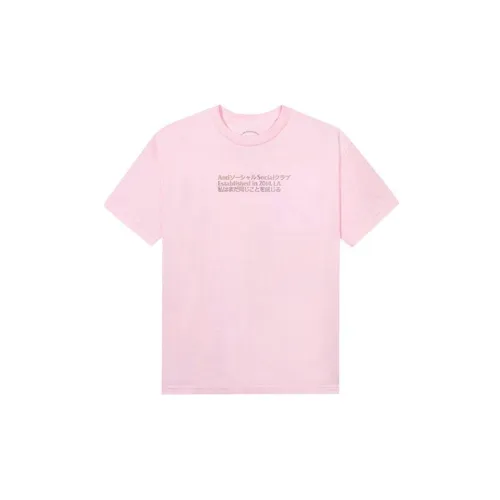 ANTI SOCIAL SOCIAL CLUB T-Shirts Men Pink