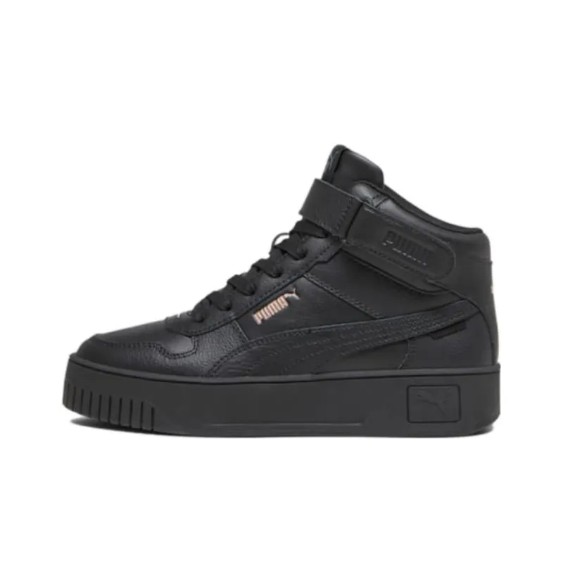 Puma Women's Carina Street Mid 'Black Rose Gold'-0