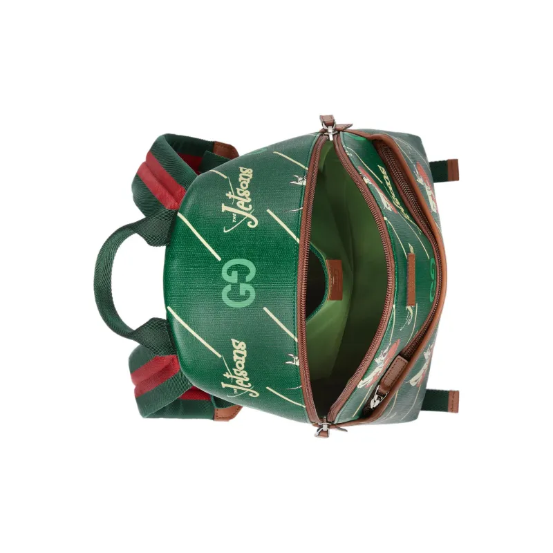 GUCCI Supreme Canvas Backpack Kids' Green-5