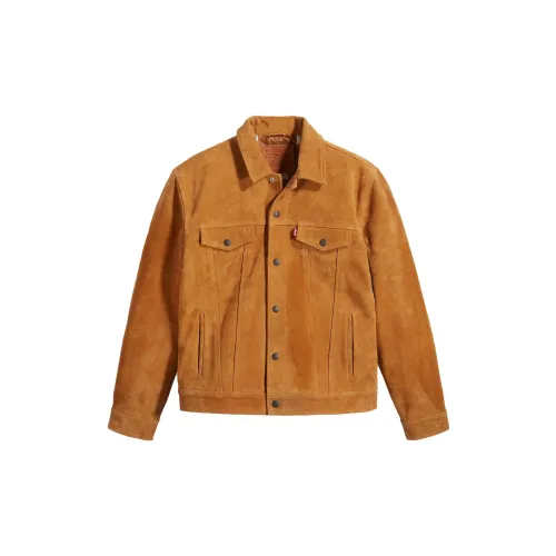 Levis Jackets Men Brown