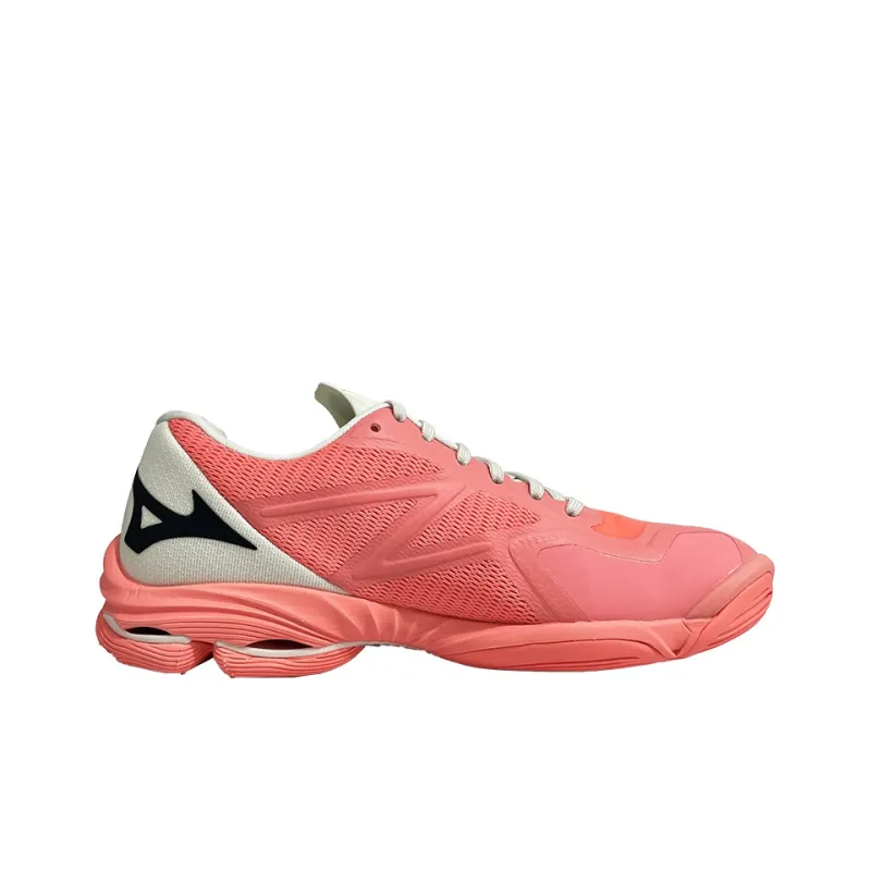 Mizuno Wave Lightning Z7 'Silver Cloud Orange' Women's-1