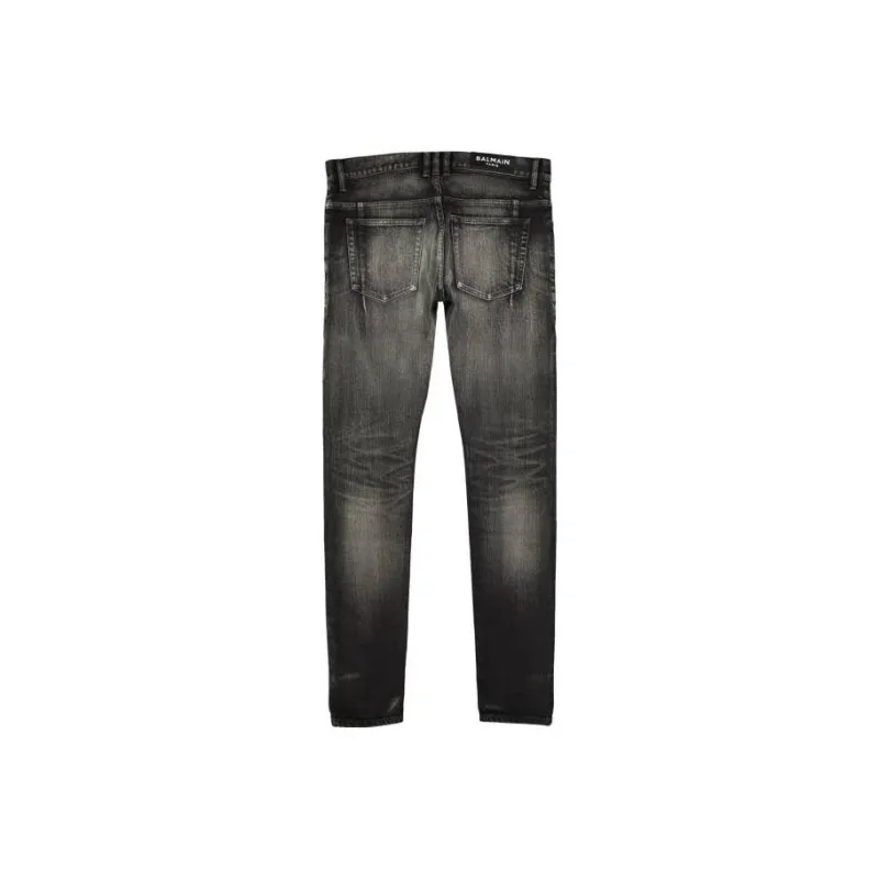 BALMAIN Jeans Men Black-1