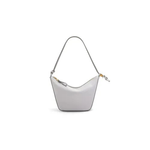 LOEWE Hammock Hobo Cow Leather Handbag, Shoulder Bag Women's Gray