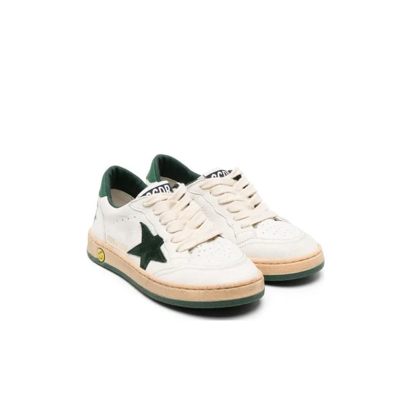 Golden Goose Kids Ball Star Low-top Sneakers-4