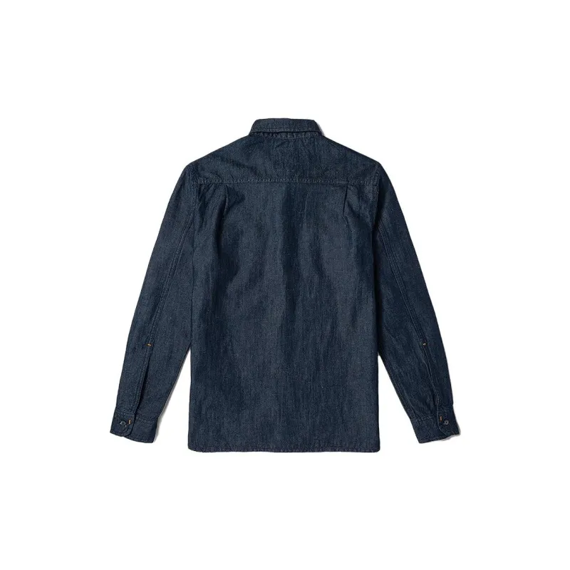 Timberland Shirt Men's Ink Wash Blue-1