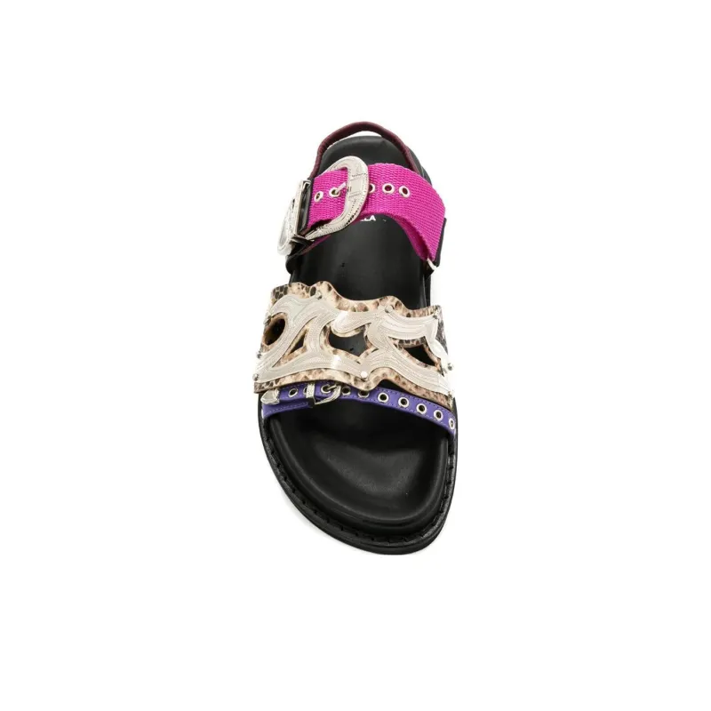 Toga Pulla One Strap Sandals Women's Black-4