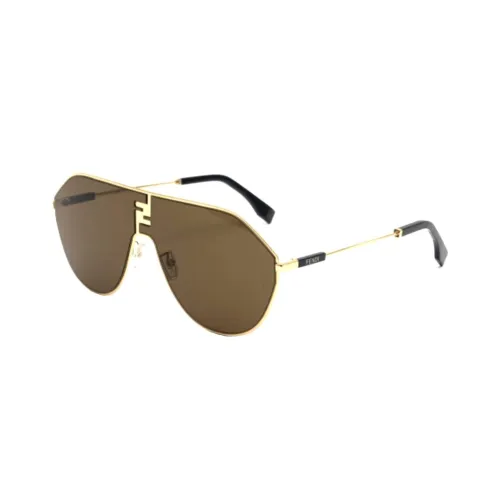 FENDI Sunglasses Unisex Gold