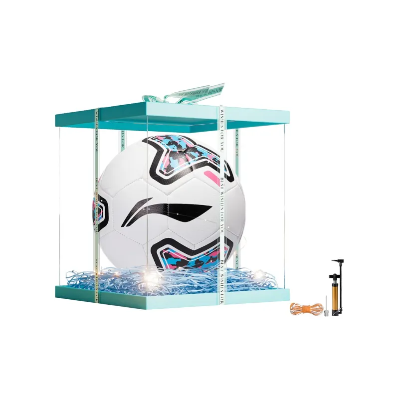 LiNing Size 5 Soccer TPU Machine Stitched Soccer Ball Unisex Multicolor-10