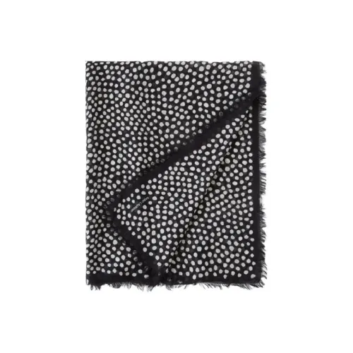 SAINT LAURENT Knit Scarves Men Black