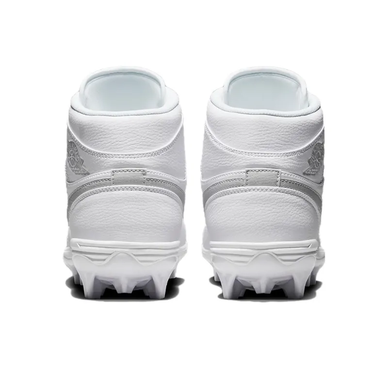 Jordan 1 Mid Td Cleat White Grey Fog-4