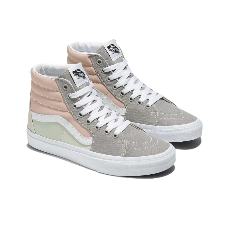 Vans Sk8 Hi 'Grey Green Pink'-1
