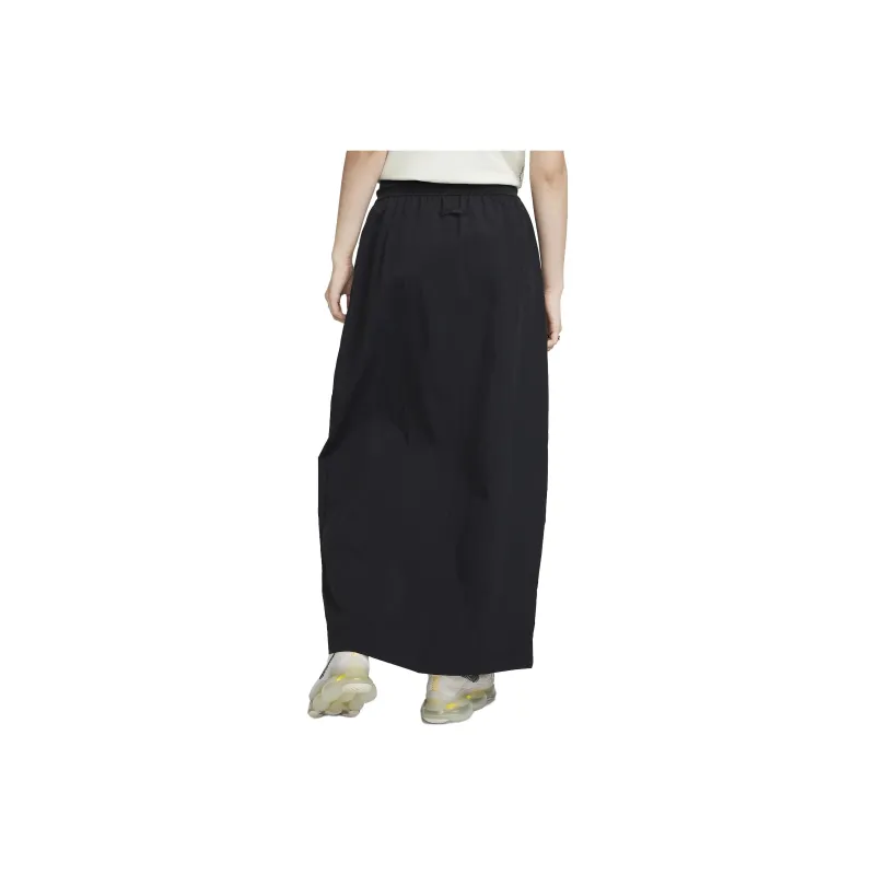 Nike Women's Loose Fit High-Waist Long Skirt Black-0