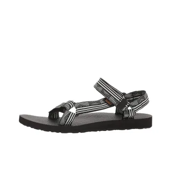 Teva Original Universal Beach Sandals Women's Black White