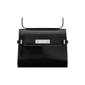 SAINT LAURENT YSL Cow Leather Crossbody Bag Shoulder Bag Women's Black