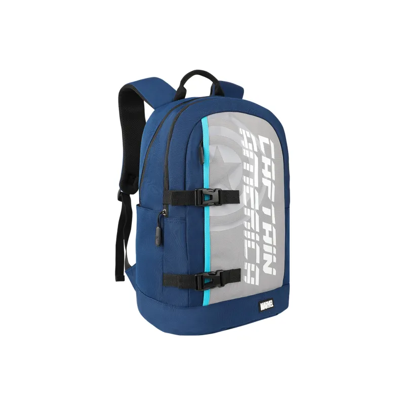 Disney Marvel Collaboration Polyester Travel Bags Backpack Men's Multicolor-1